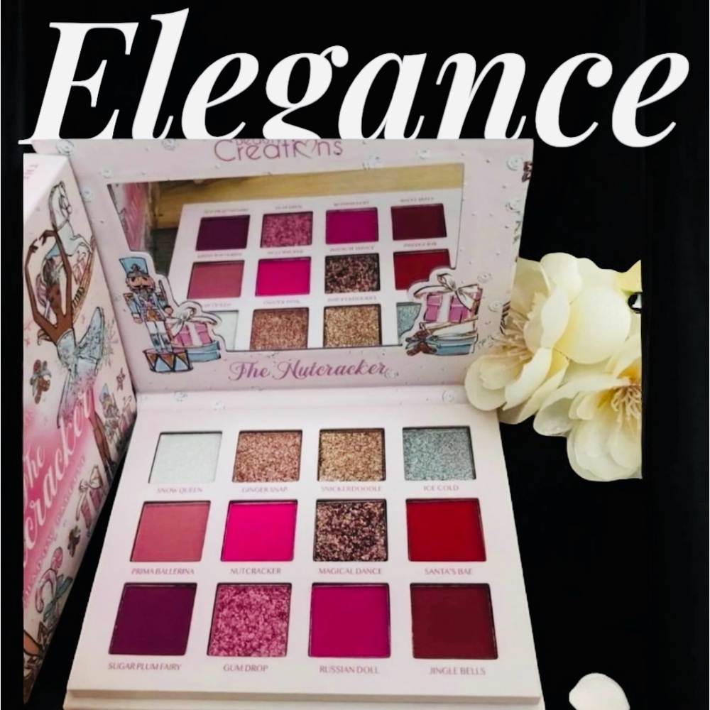 Beauty Creations: Pink and Glitter Eyeshadow Palette